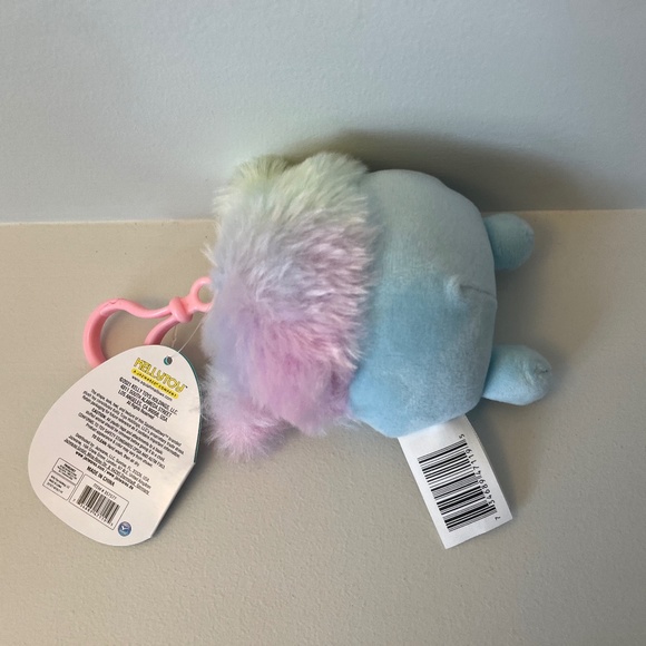 NWT Zozo the Bigfoot Clip-On Squishmallow Keychain - Picture 3 of 3
